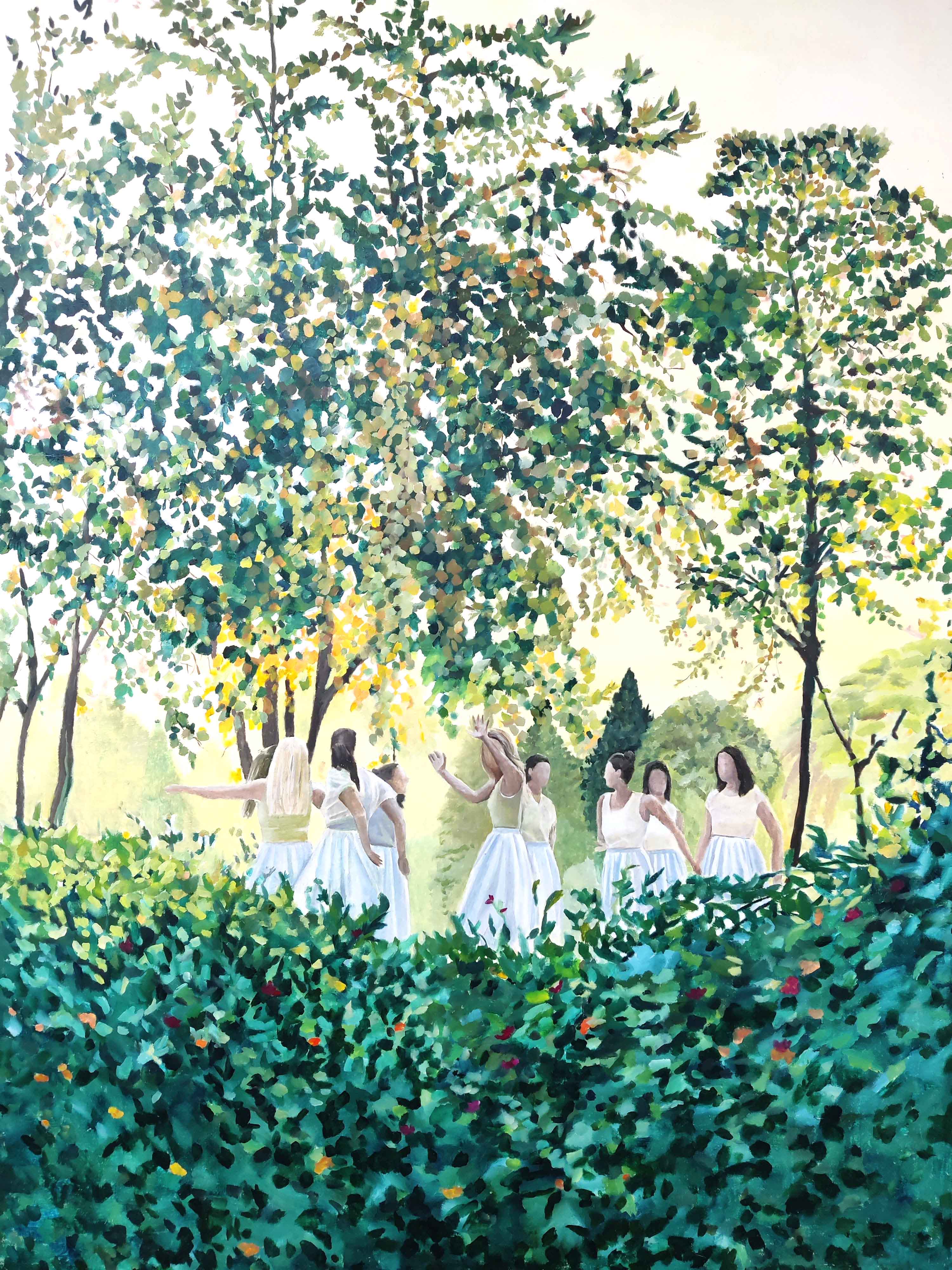 רוקדות בשבועות -הדפס בגודל בינוני